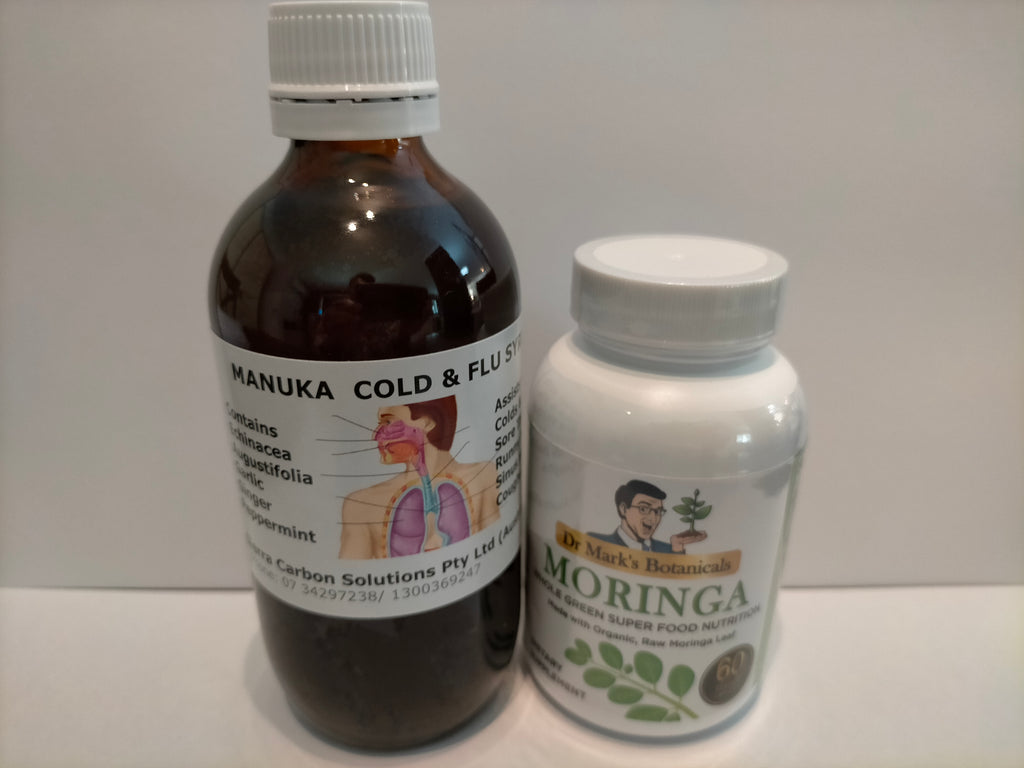 Manuka Cold and Flu Syrup & Moringa
