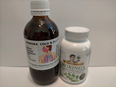Manuka Cold and Flu Syrup & Moringa